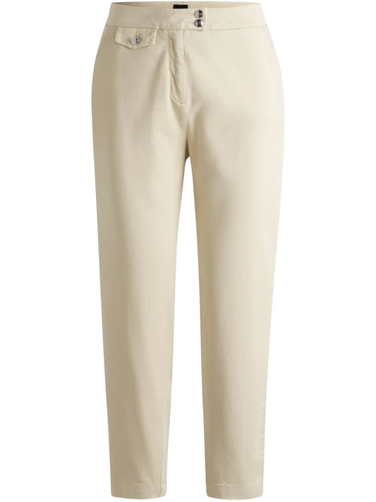 Slim-Cut Chino Trousers