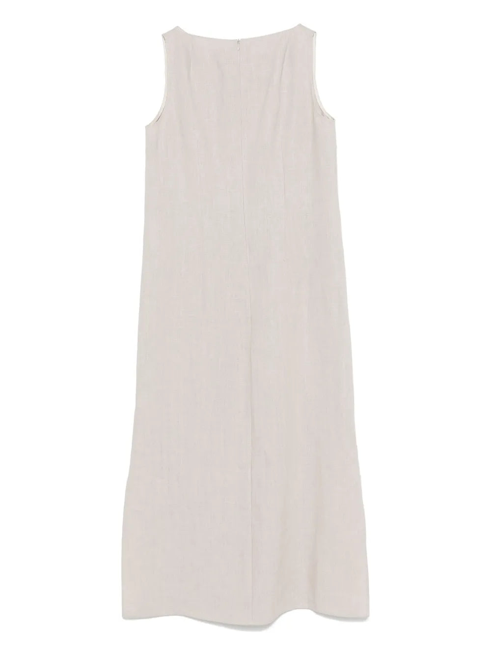 Floral-Appliqué Maxi Dress