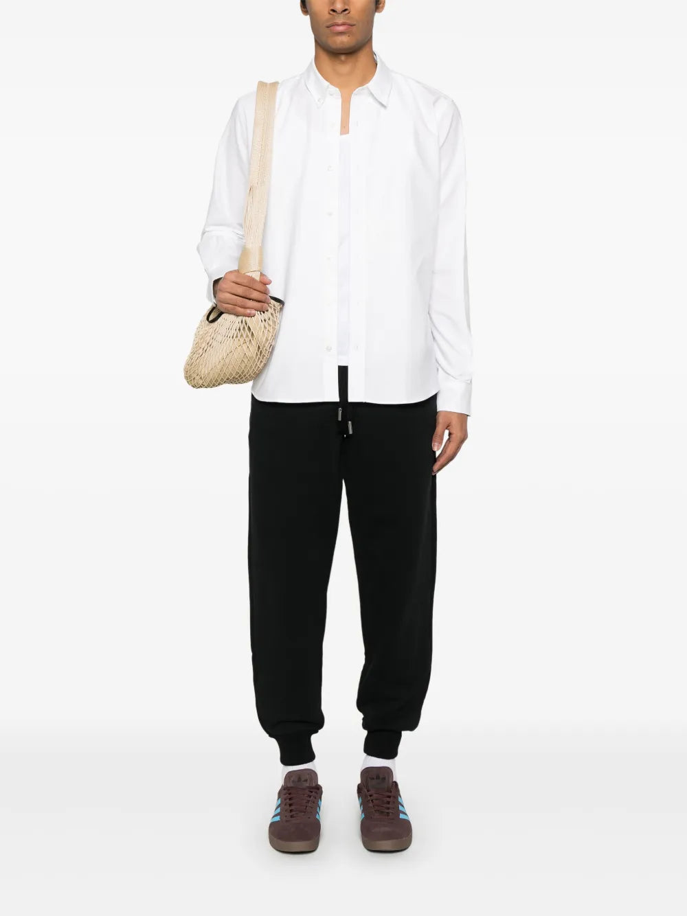 Ami De Coeur-Motif Track Pants