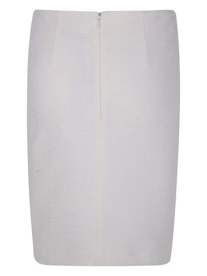 Cotton Midi Skirt