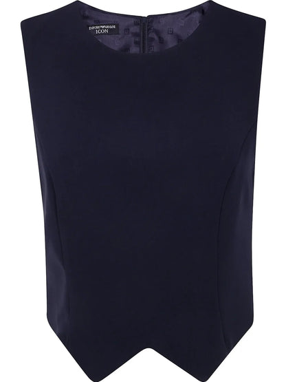 Round-Neck Vest