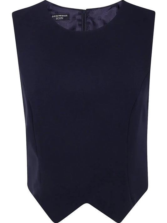 Round-Neck Vest
