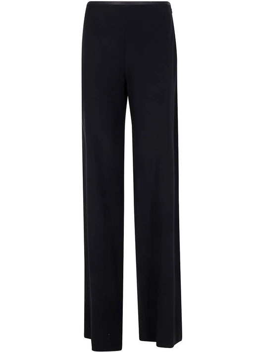 Cady-Texture Palazzo Trousers