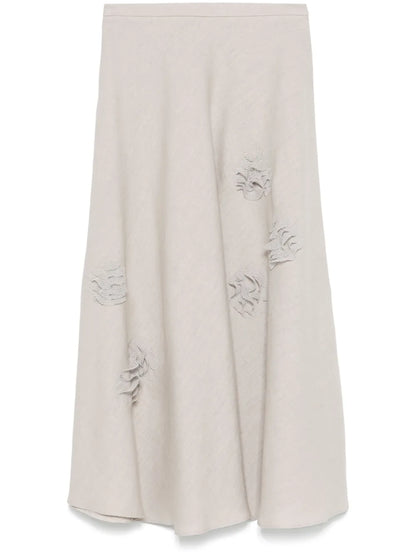 Linen Maxi Skirt