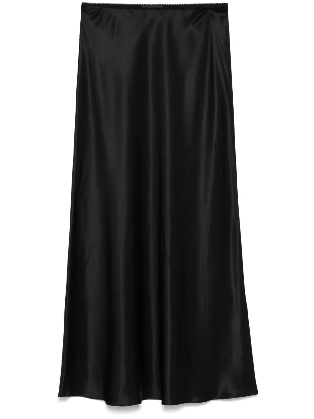 Satin Midi Skirt