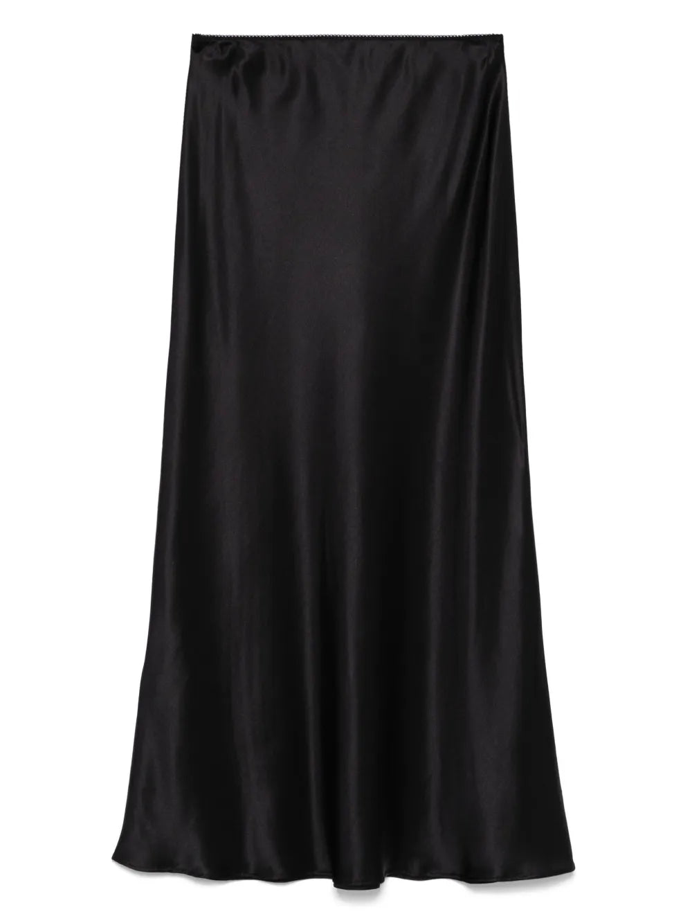 Satin Midi Skirt