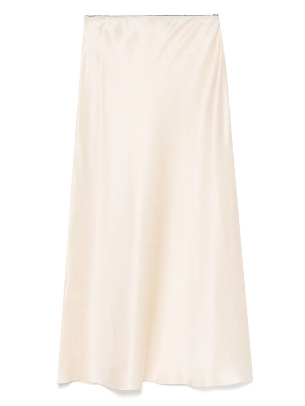 Satin Midi Skirt