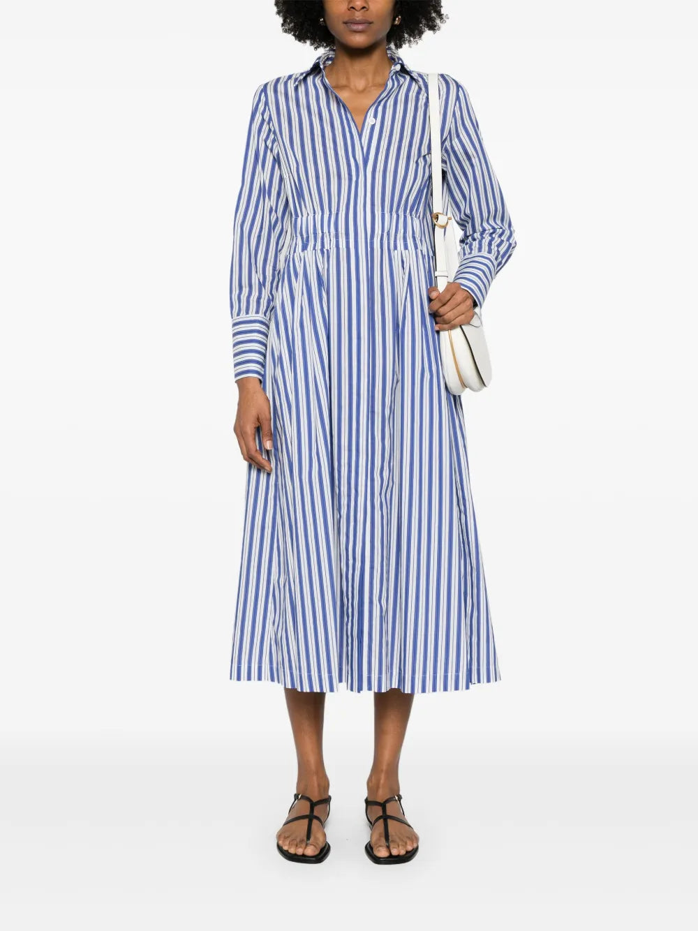 Striped Midi Dress