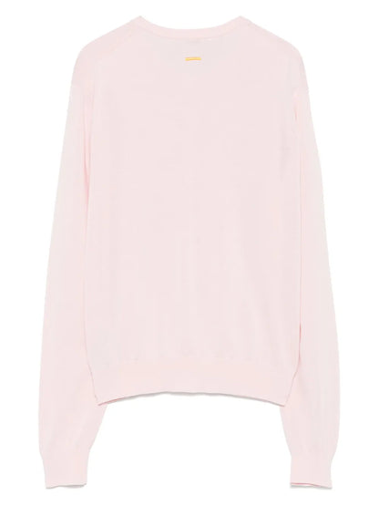 Crew-Neck Cotton Cardigan