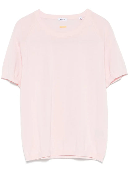 Crew-Neck Cotton T-Shirt