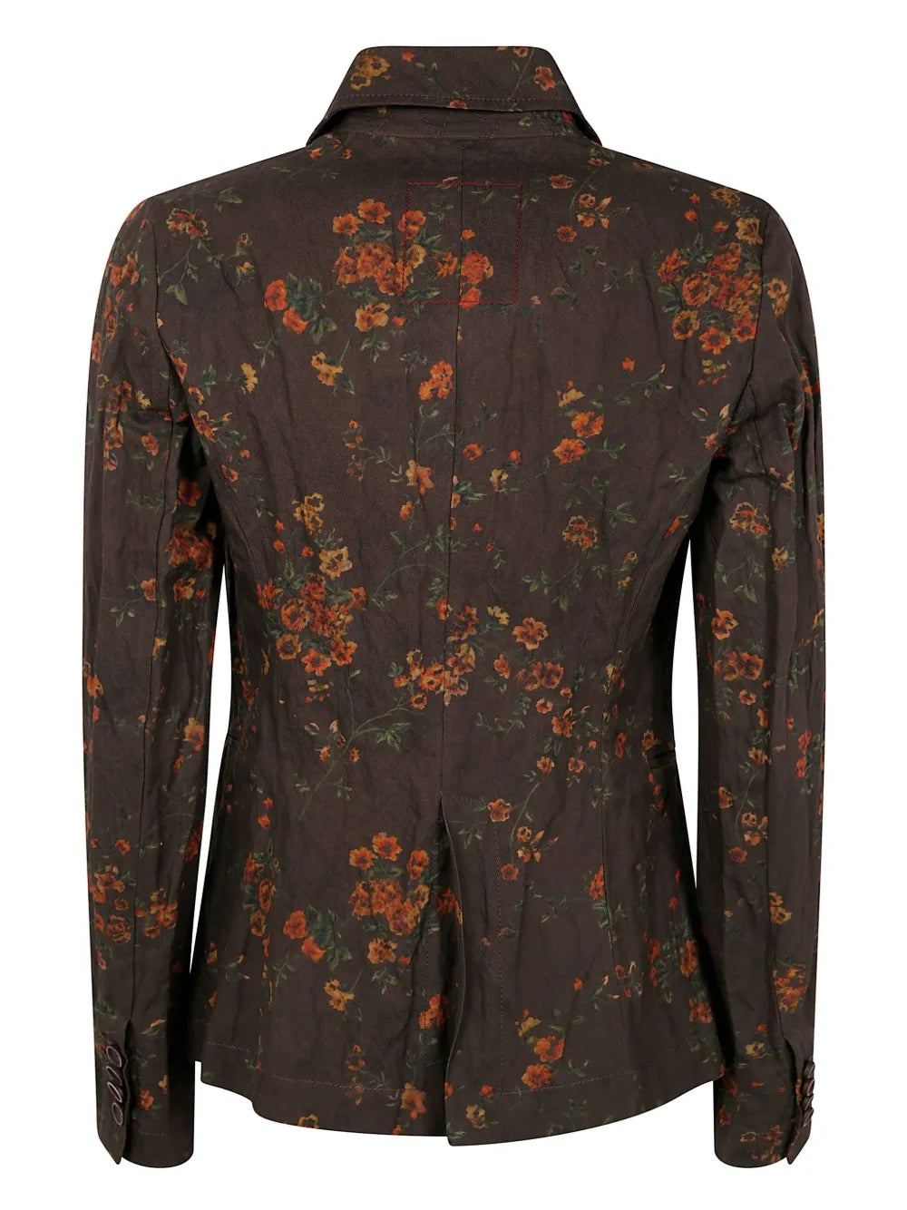 Floral-Print Blazer