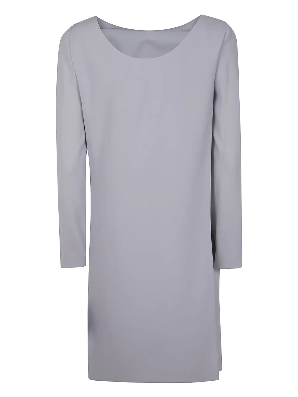 Panel-Detail Cady-Texture Mini Dress