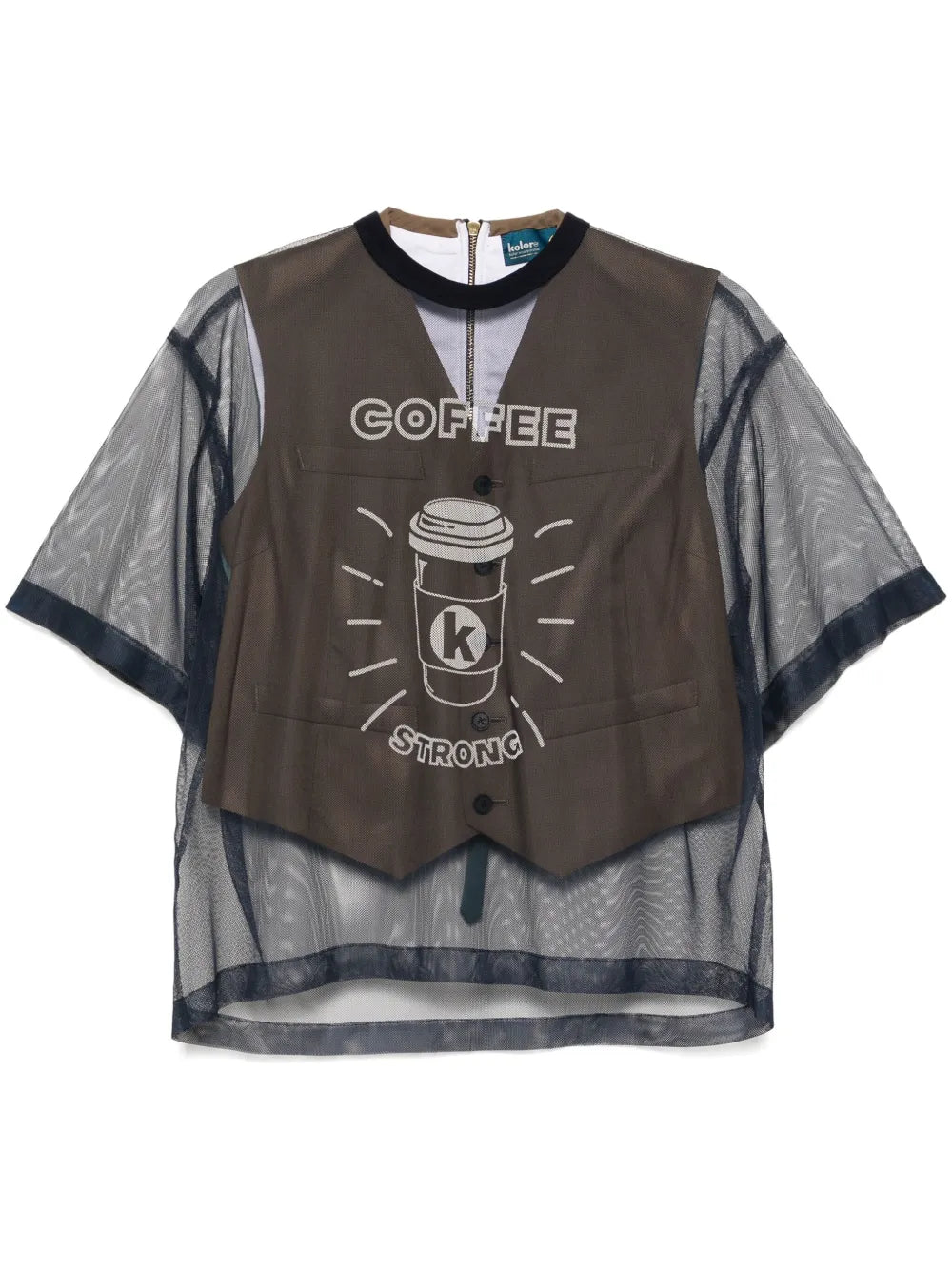 Graphic-Print Top