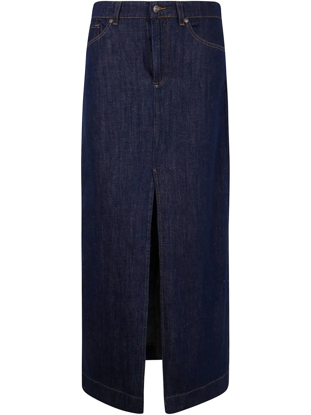 Denim Maxi Skirt