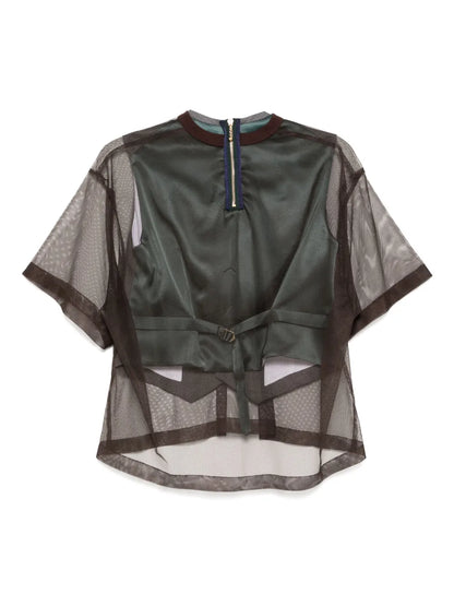 Graphic-Print Top