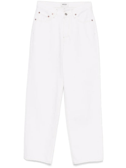 V-Waist Baggy Jeans