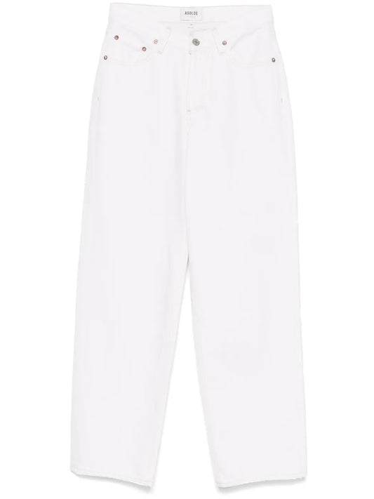 V-Waist Baggy Jeans