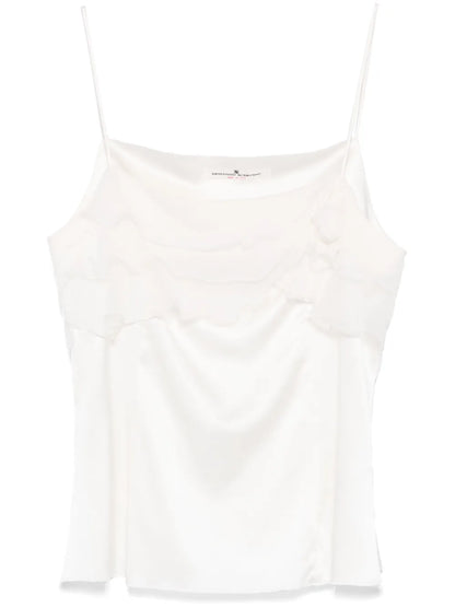 Floral-Appliqué Blouse