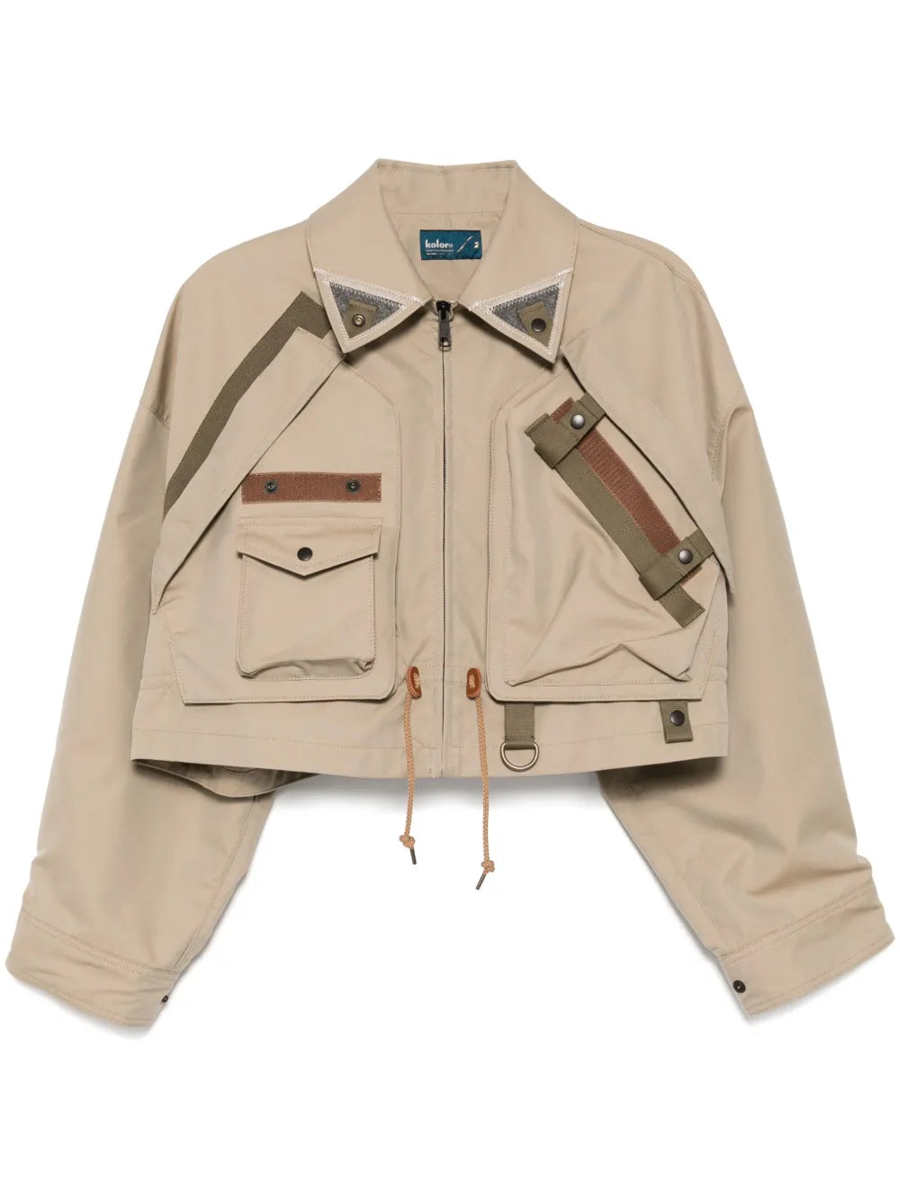 Cropped Military Jacket