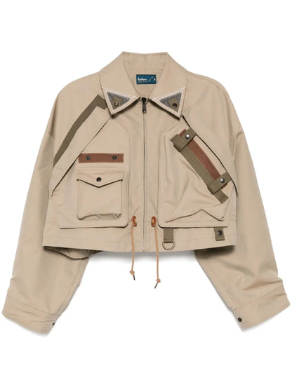 Cropped Military Jacket