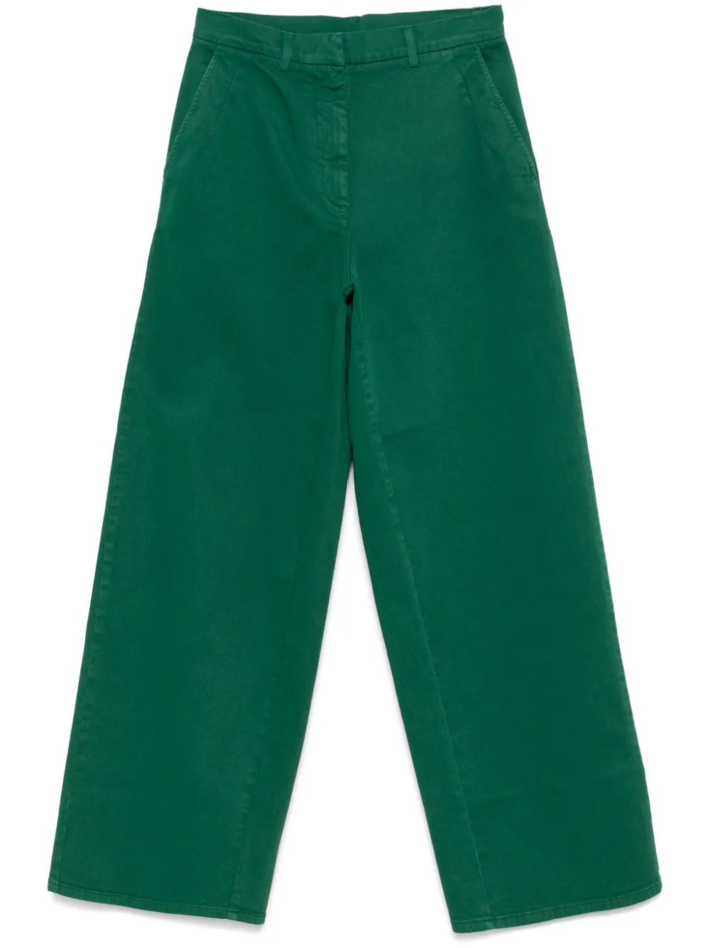 Twill-Weave Trousers