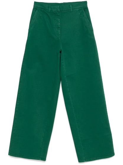 Twill-Weave Trousers