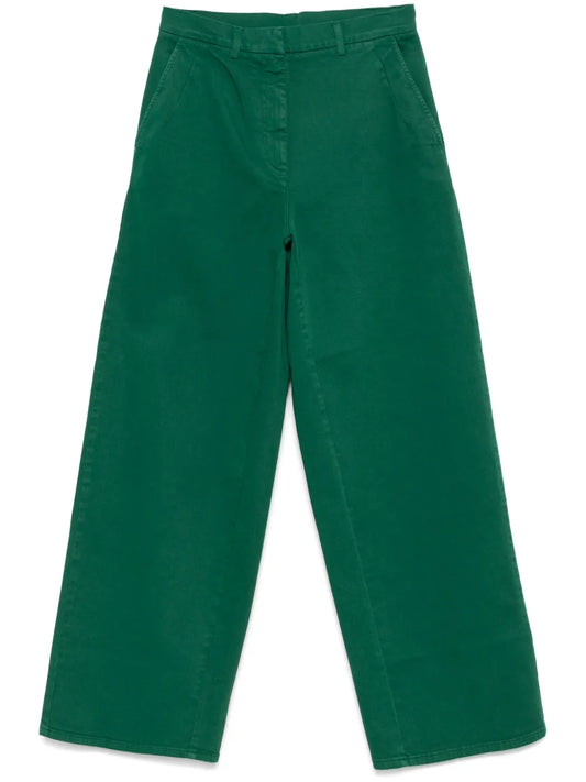 Twill-Weave Trousers