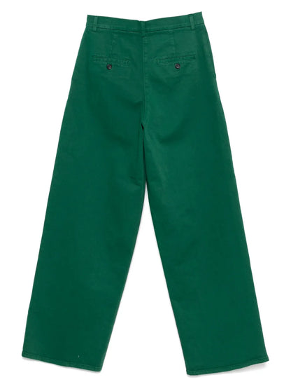 Twill-Weave Trousers