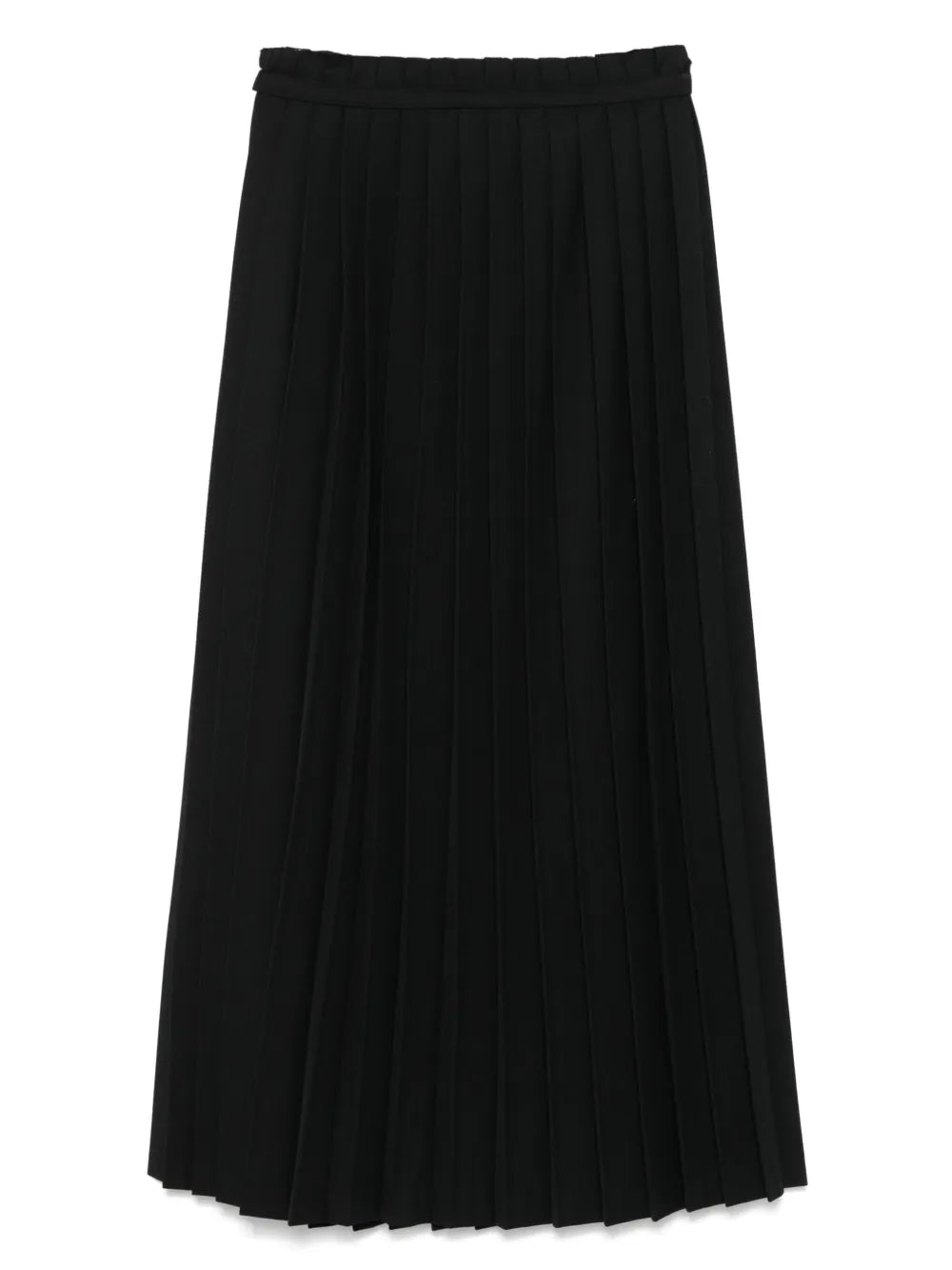 Pleated Maxi Skirt