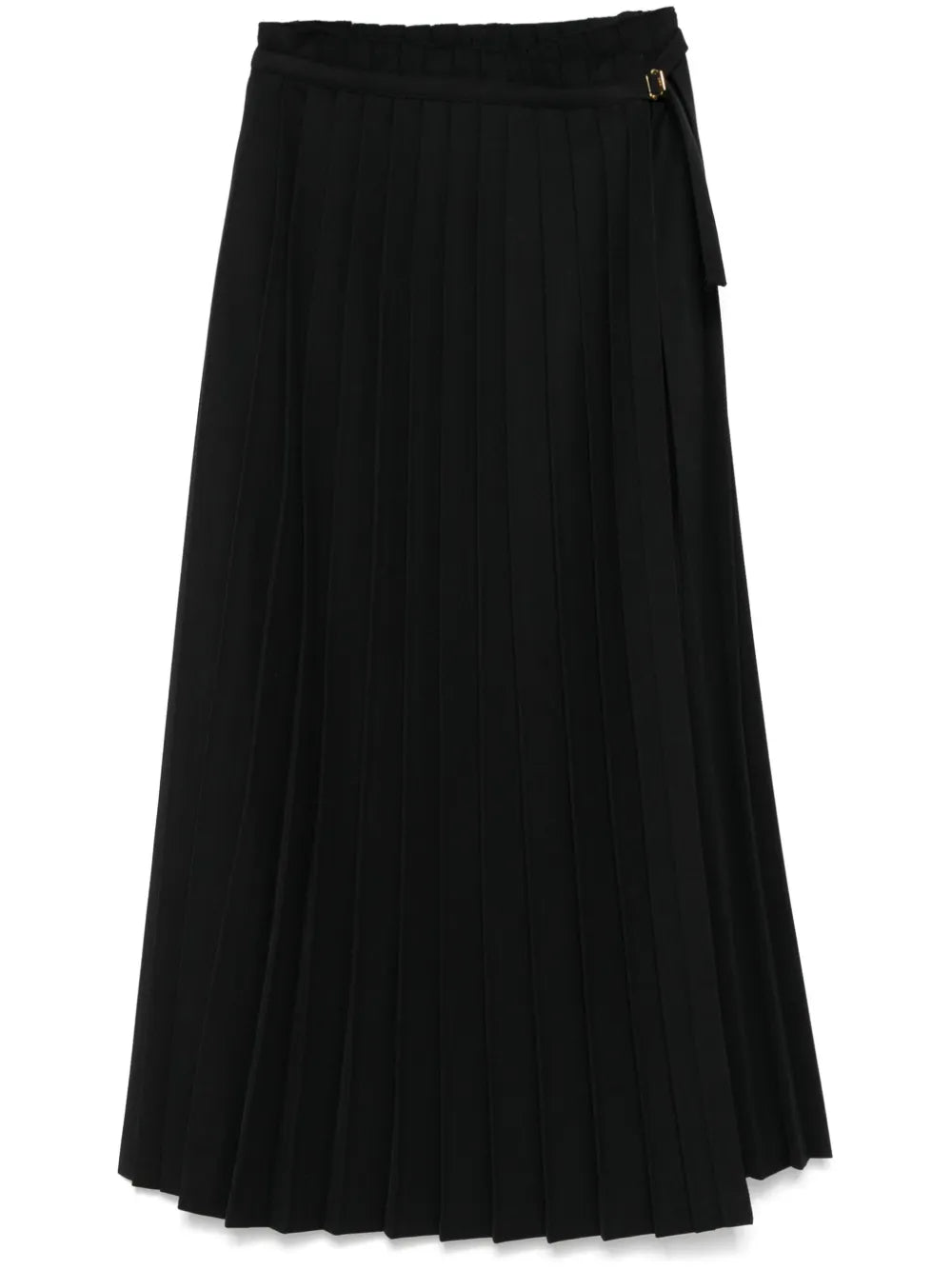 Pleated Maxi Skirt
