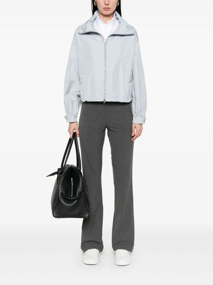 Drawstring-Neck Jacket