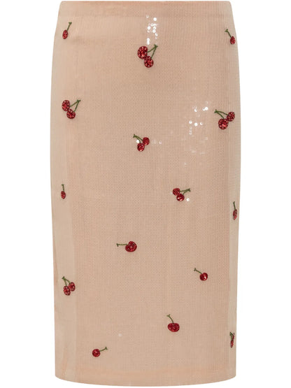 Sequin-Embellished Skirt