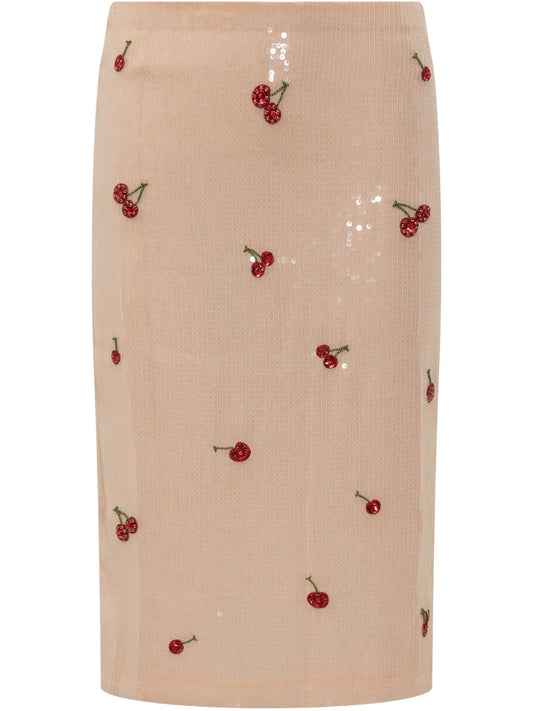 Sequin-Embellished Skirt