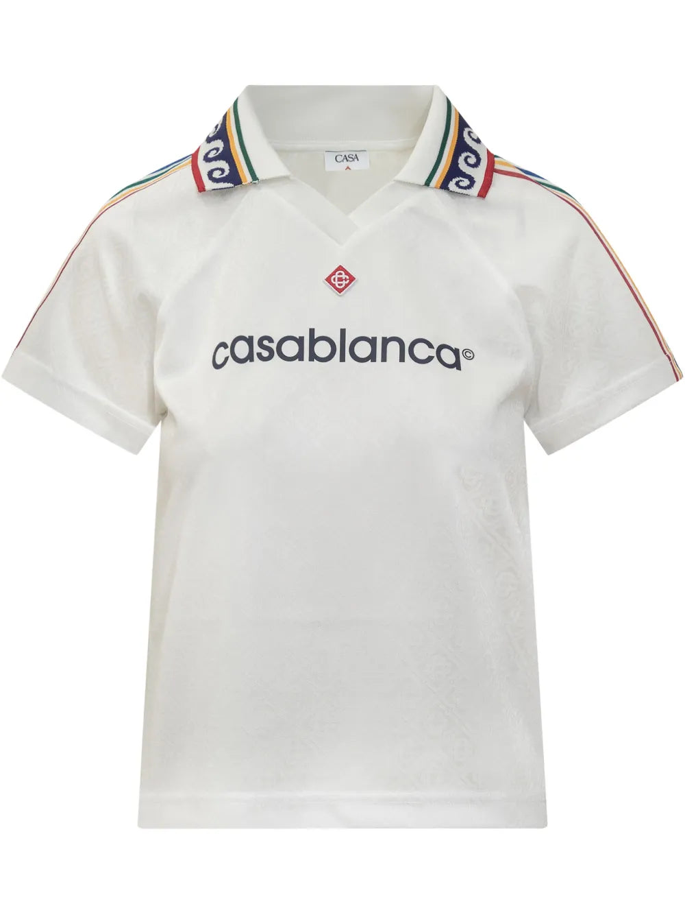 Logo-Print Polo Top