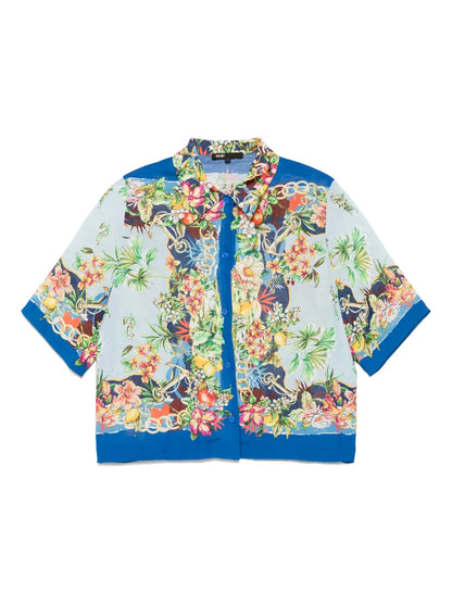 Floral-Print Shirt