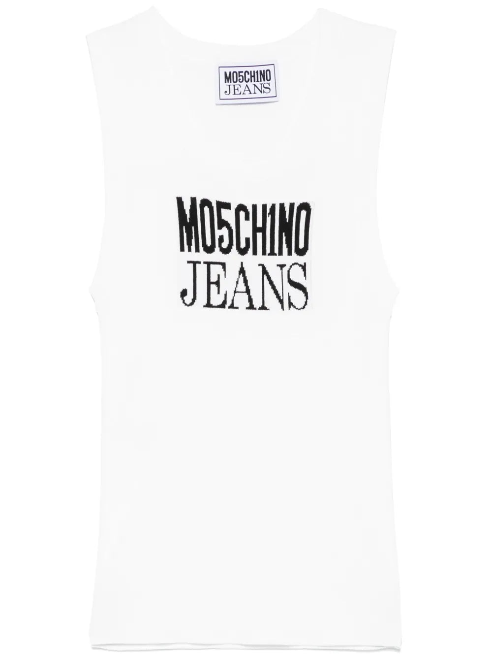 Logo-Jacquard Tank Top