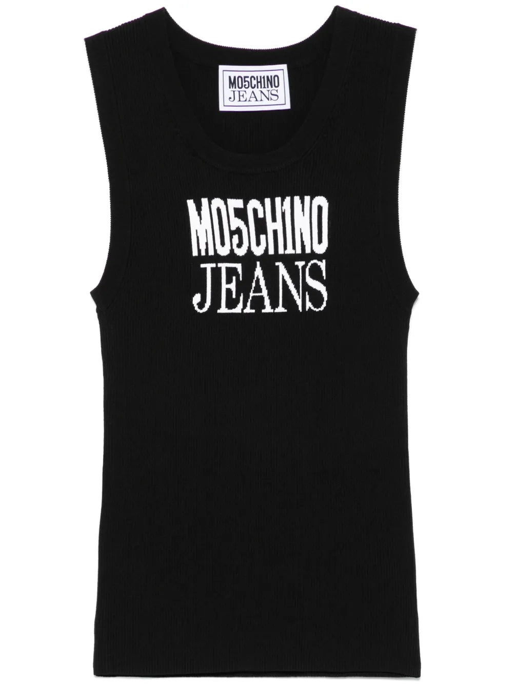 Logo-Jacquard Tank Top