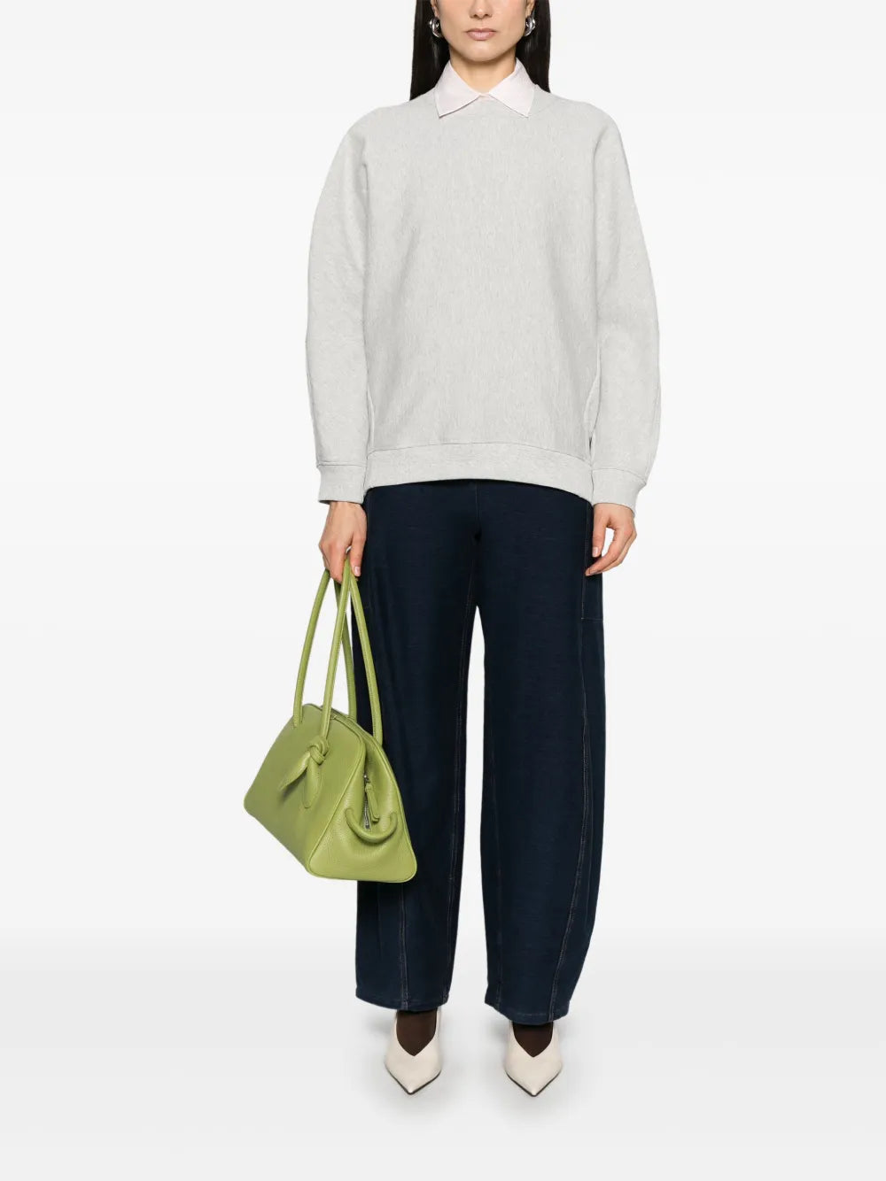 Cocoon Crew-Neck Sweatshirt