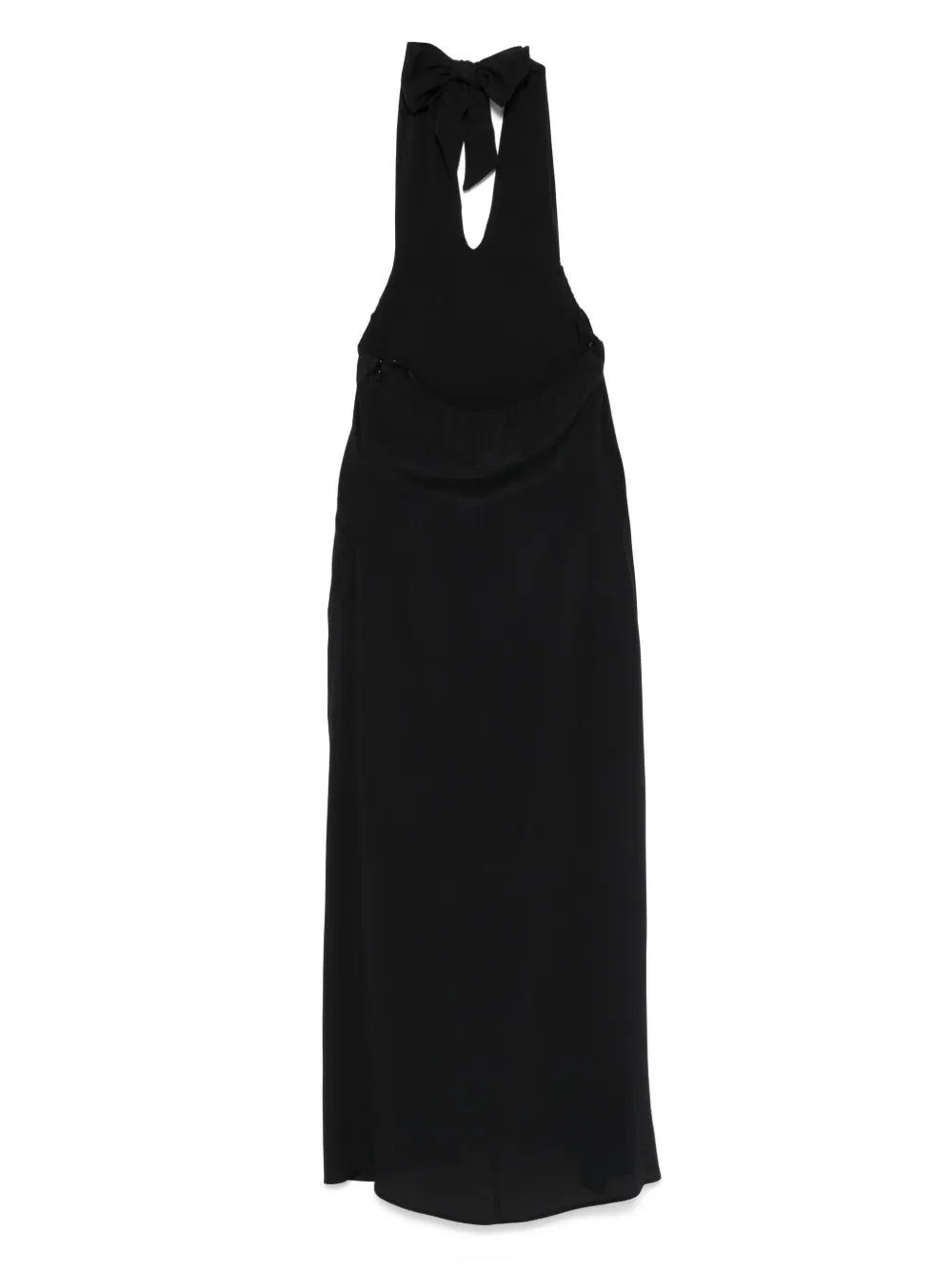 Crepe Midi Dress