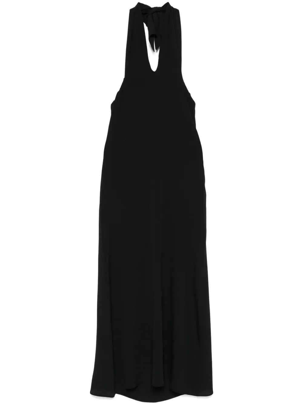 Crepe Midi Dress