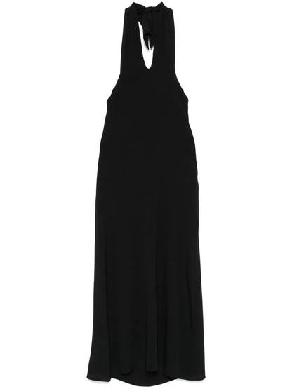 Crepe Midi Dress