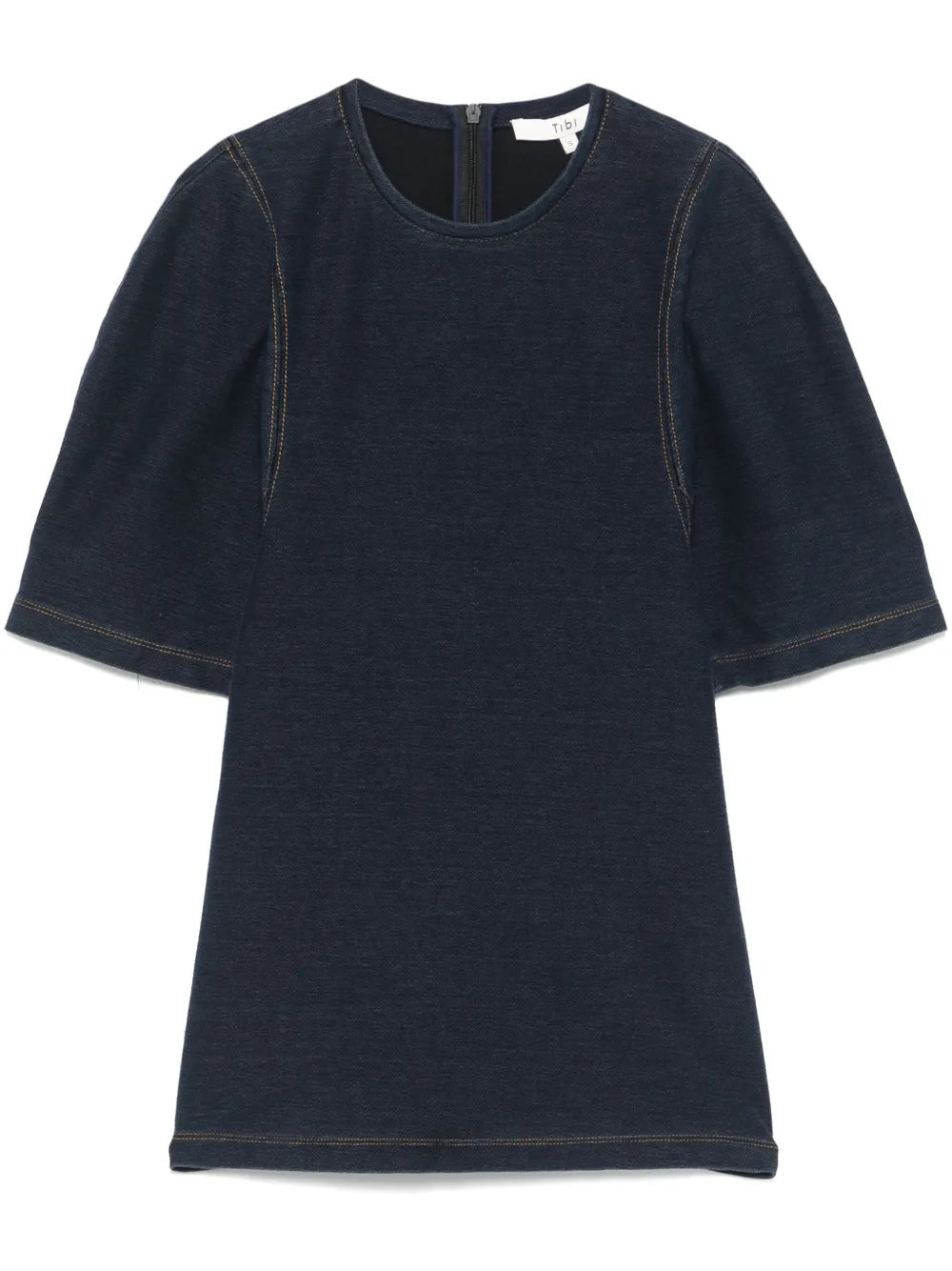 Denim Shrunken T-Shirt