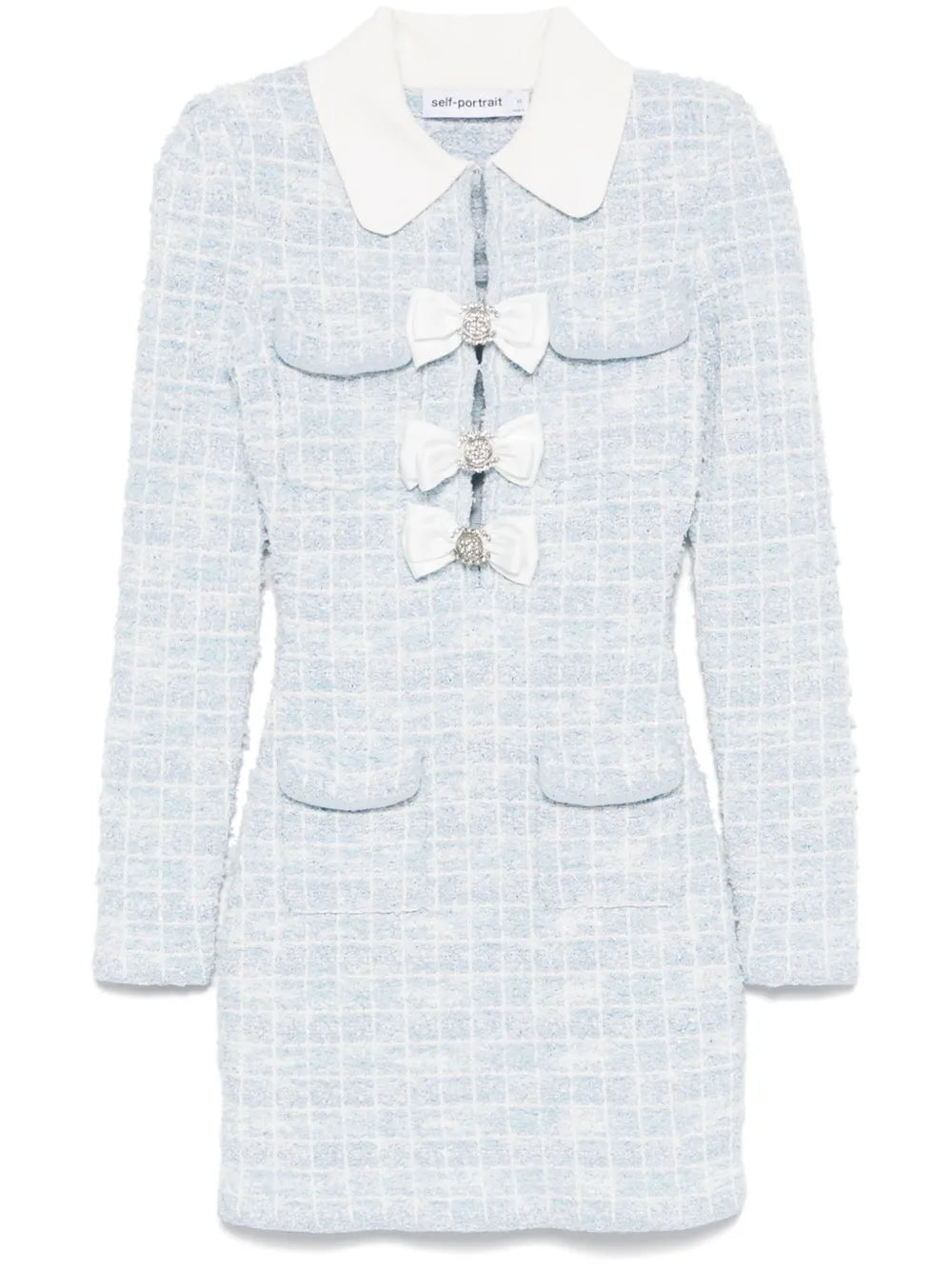 Checked Mini Dress