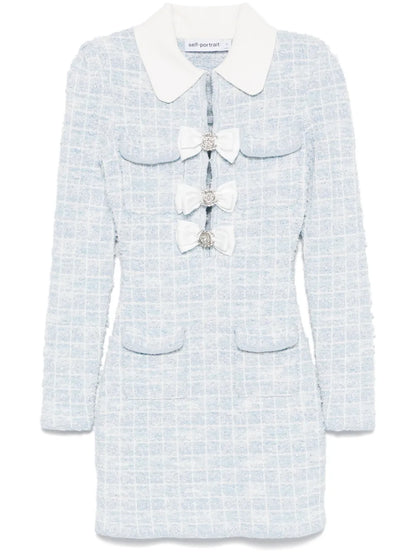 Checked Mini Dress
