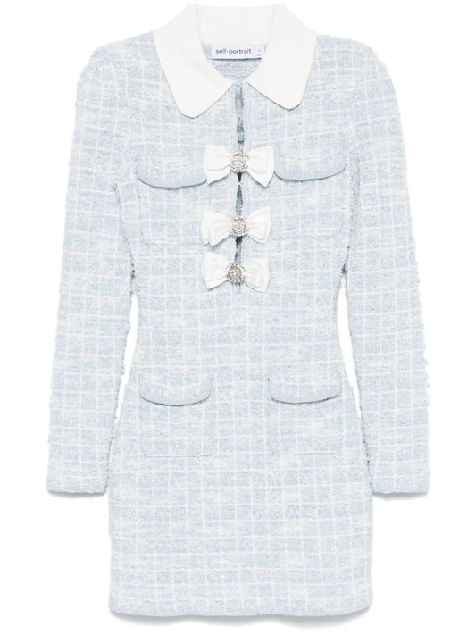 Checked Mini Dress