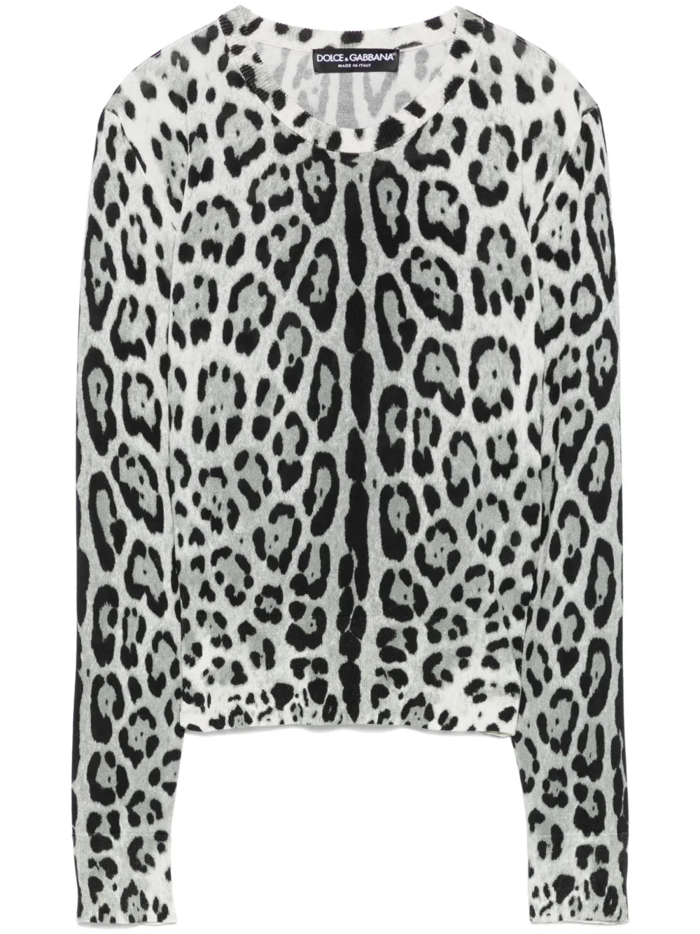 Leopard-Print Sweater