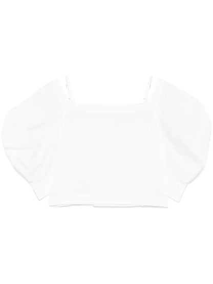 Puff-Sleeve Blouse