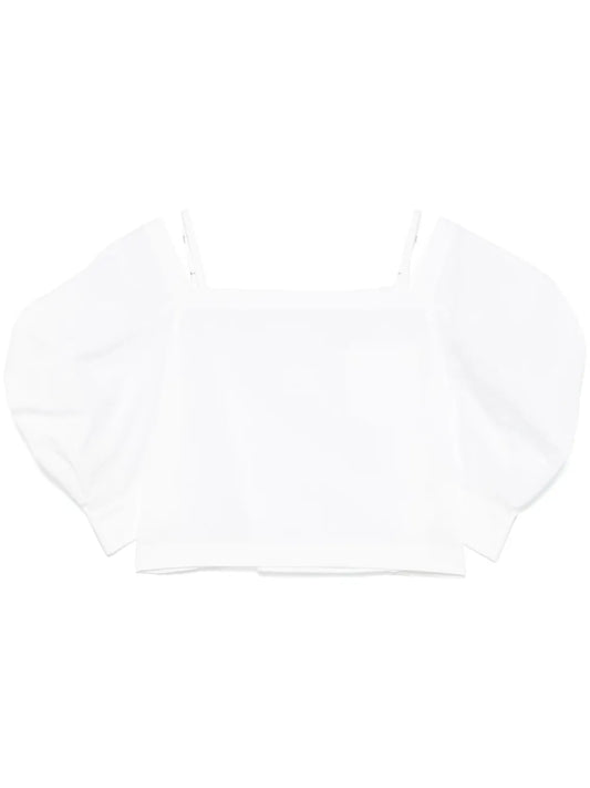 Puff-Sleeve Blouse