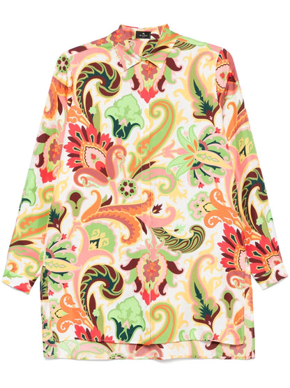 Paisley-Print Shirt