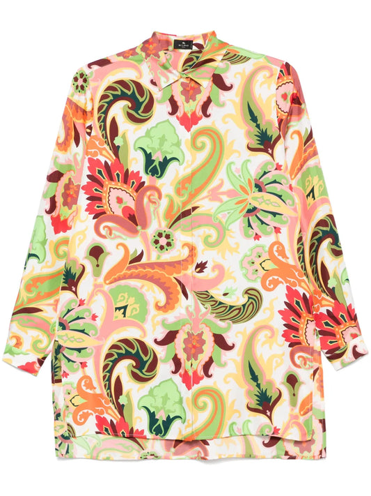 Paisley-Print Shirt